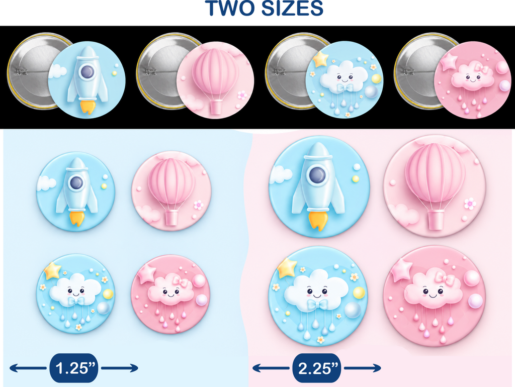 Personalize Your Own pinback buttons