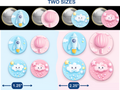 Custom pinback buttons | personalized pins | company logo | gag gifts | birthday bachelorette party | memory of | baby shower